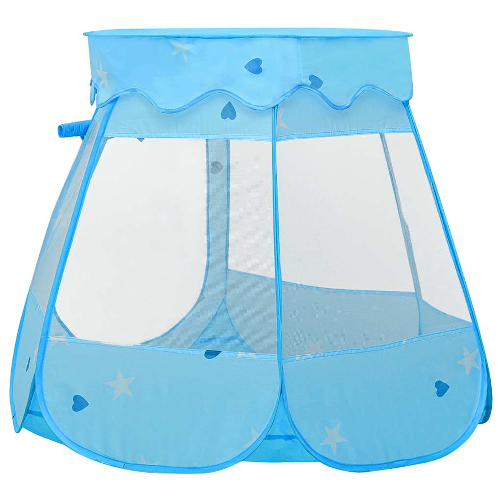 vidaXL Children Play Tent with 250 Balls Blue 102x102x82 cm - 32279