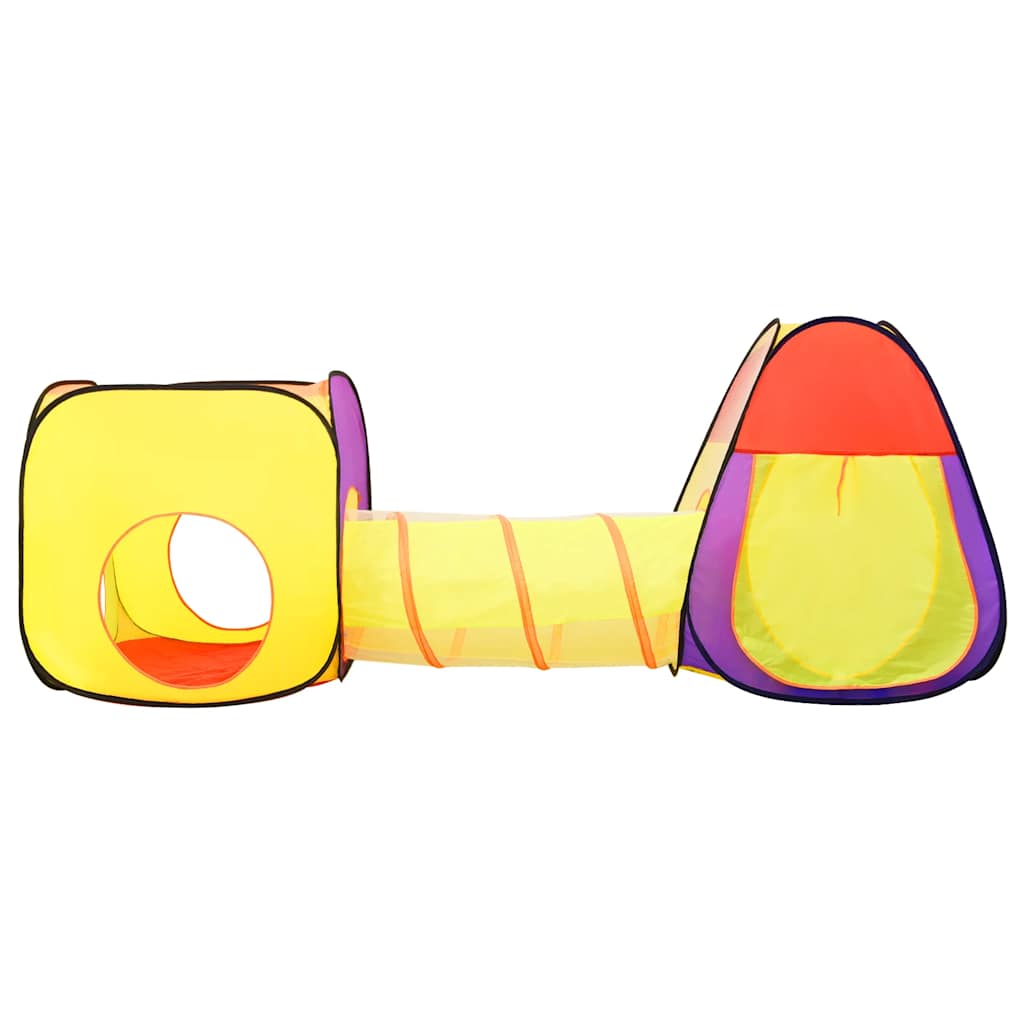 vidaXL Children Play Tent with 250 Balls Multicolour 255x80x100 cm - 32294