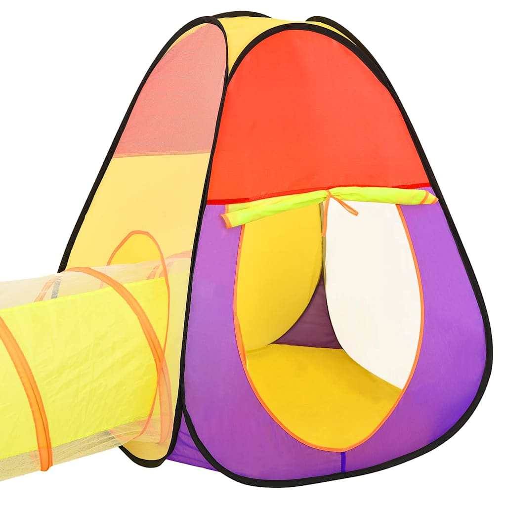 vidaXL Children Play Tent with 250 Balls Multicolour 255x80x100 cm - 32294