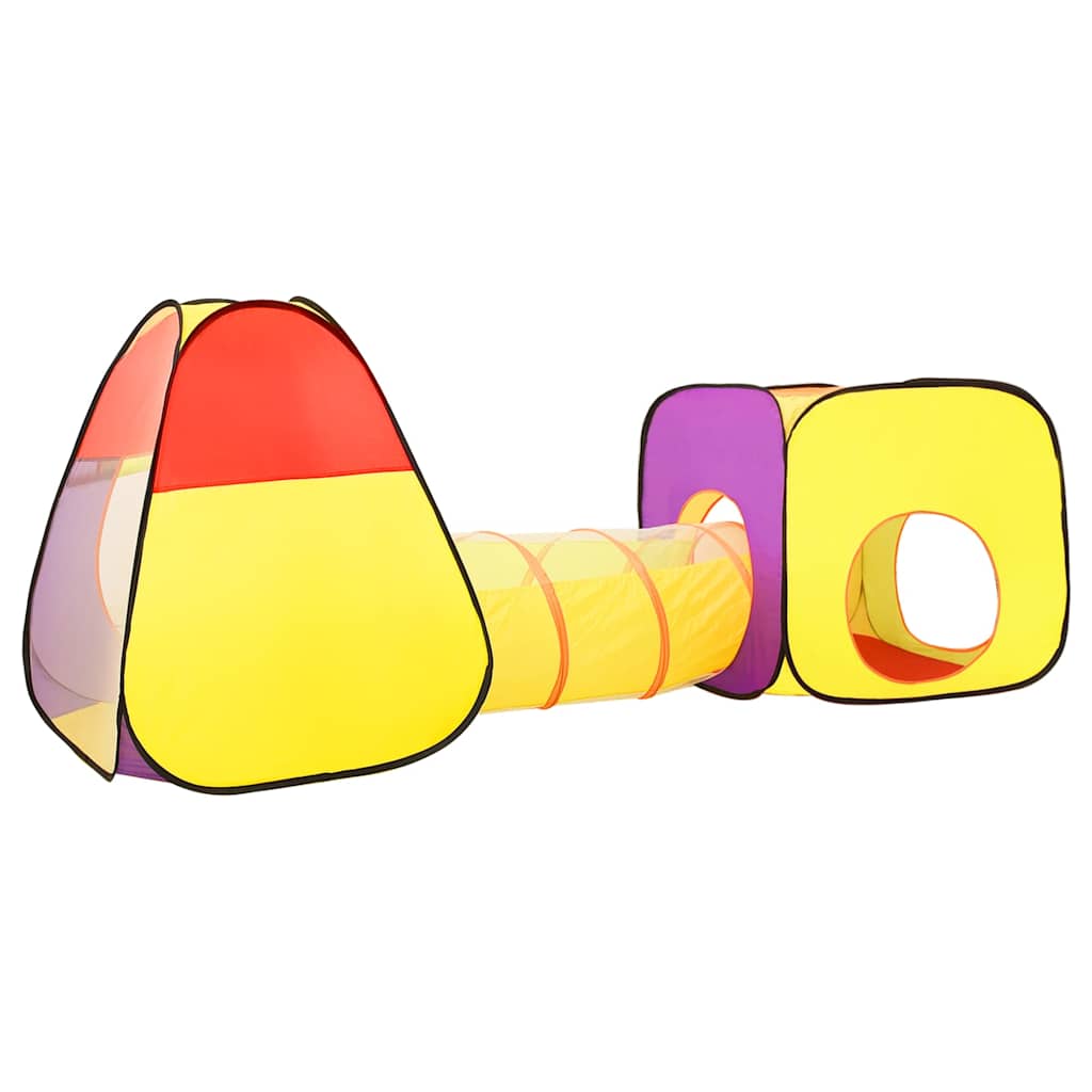 vidaXL Children Play Tent with 250 Balls Multicolour 255x80x100 cm - 32307