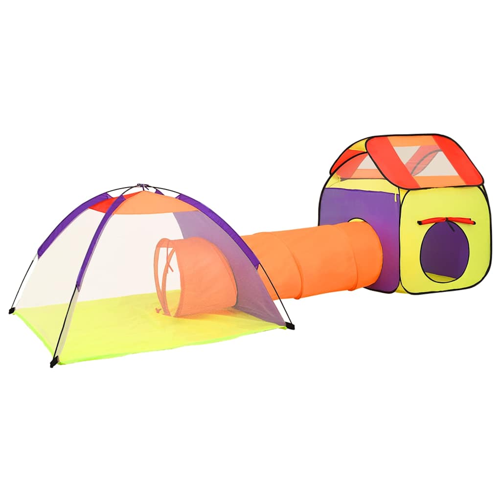 vidaXL Children Play Tent with 250 Balls Multicolour 338x123x111 cm - 32316