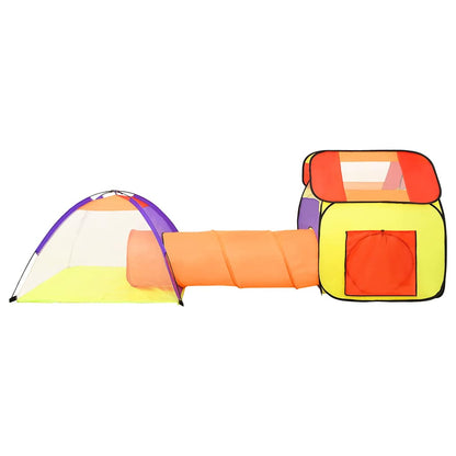 vidaXL Children Play Tent with 250 Balls Multicolour 338x123x111 cm - 32316