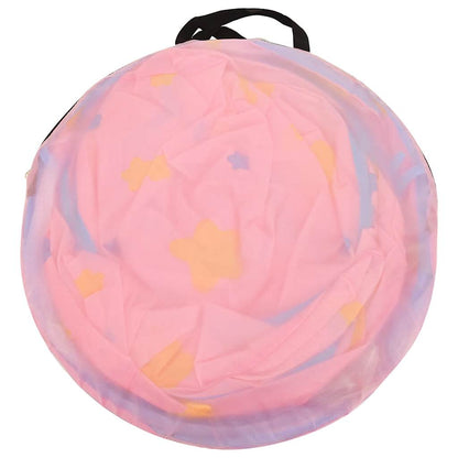 vidaXL Children Play Tent with 250 Balls Pink 301x120x128 cm - 32329