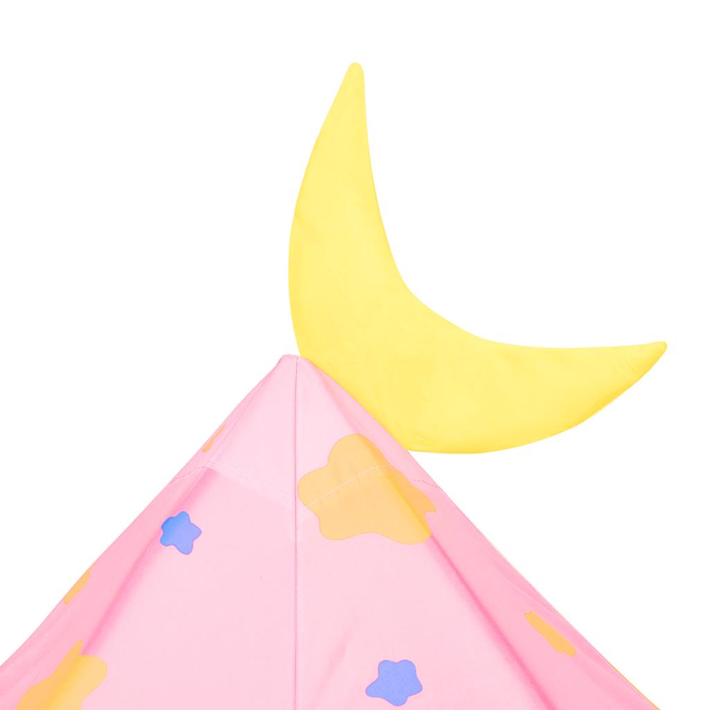 vidaXL Children Play Tent with 250 Balls Pink 301x120x128 cm - 32329