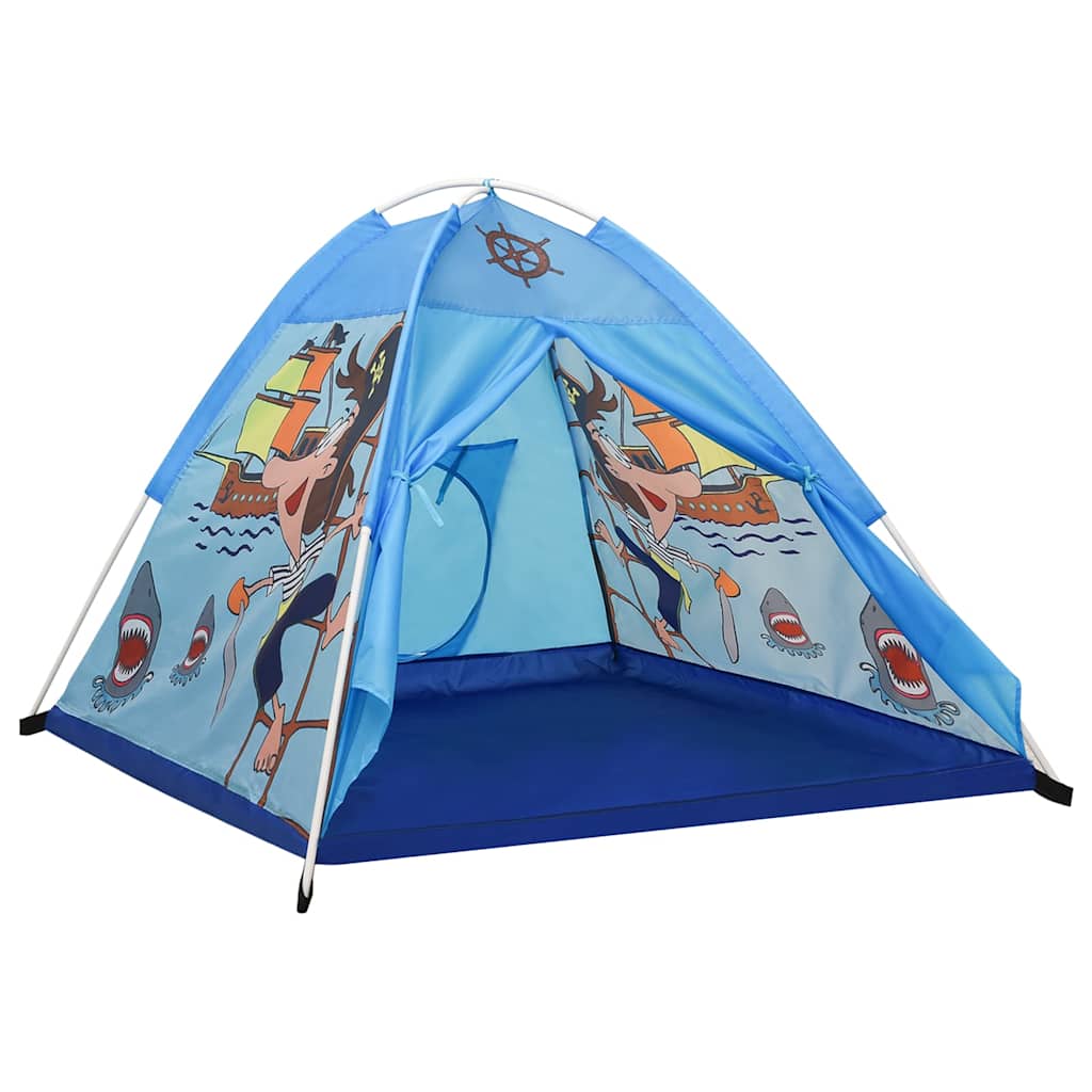 vidaXL Children Play Tent with 250 Balls Blue 120x120x90 cm - 32337