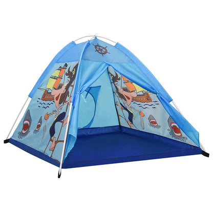 vidaXL Children Play Tent with 250 Balls Blue 120x120x90 cm - 32338