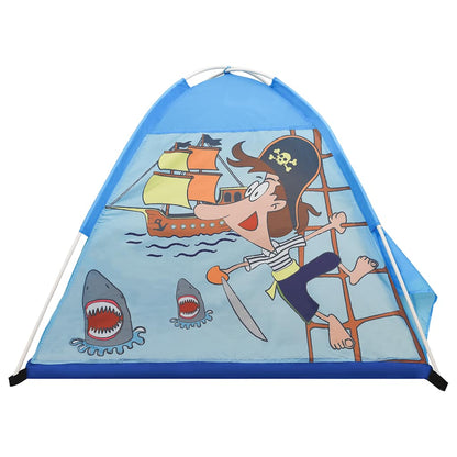 vidaXL Children Play Tent with 250 Balls Blue 120x120x90 cm - 32338