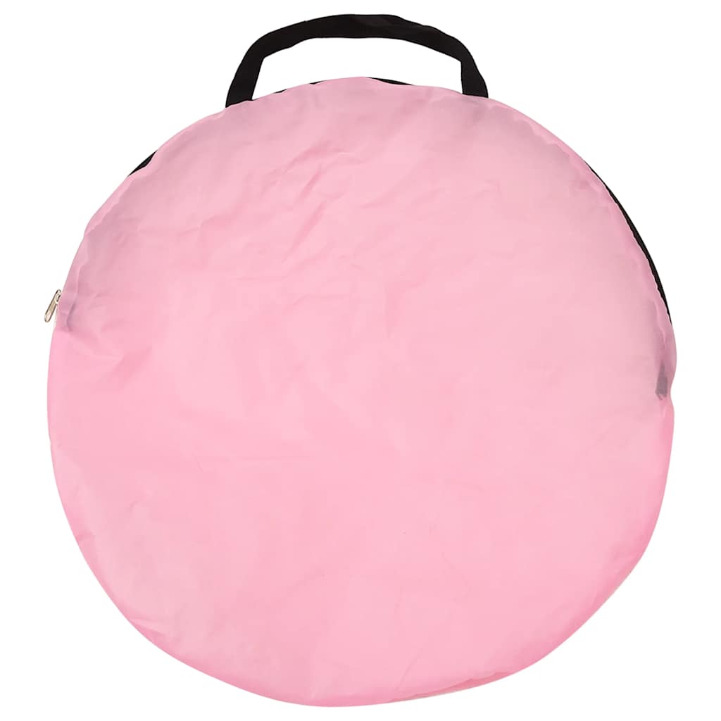 vidaXL Children Play Tent with 250 Balls Pink 100x100x127 cm - 32340