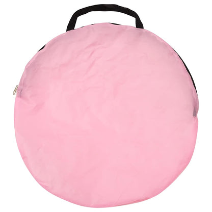 vidaXL Children Play Tent with 250 Balls Pink 100x100x127 cm - 32340
