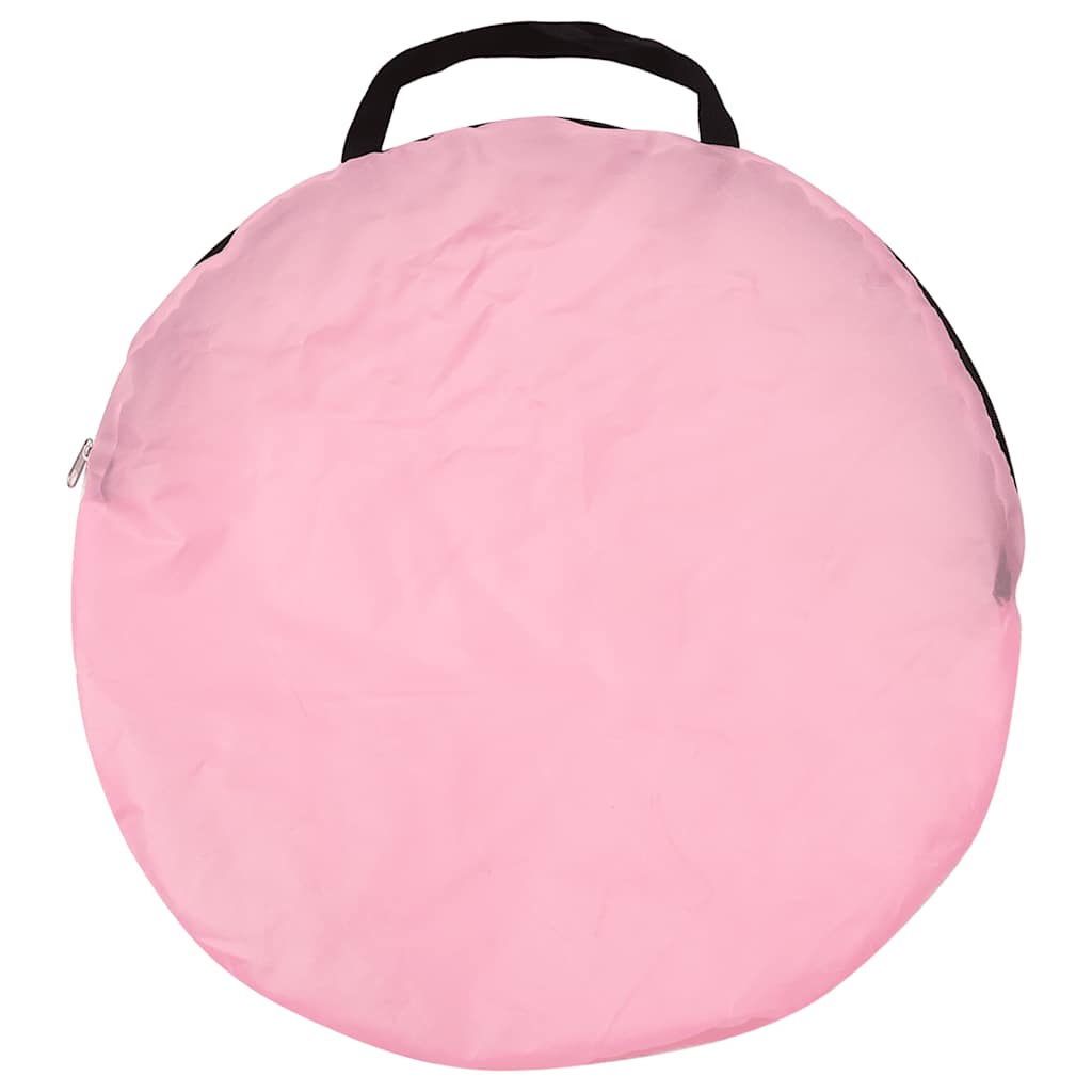 vidaXL Children Play Tent with 250 Balls Pink 100x100x127 cm - 32341