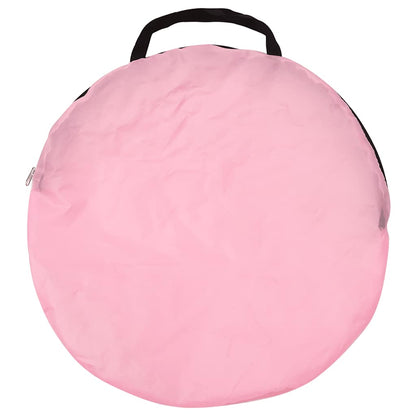 vidaXL Children Play Tent with 250 Balls Pink 100x100x127 cm - 32341