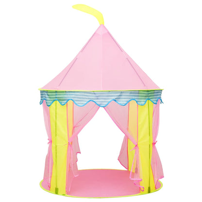 vidaXL Children Play Tent with 250 Balls Pink 100x100x127 cm - 32341