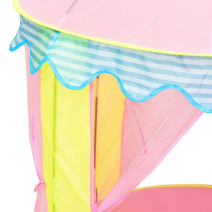vidaXL Children Play Tent with 250 Balls Pink 100x100x127 cm - 32341