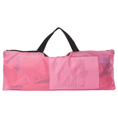 vidaXL Children Play Tent with 250 Balls Pink 69x94x104 cm - 32355