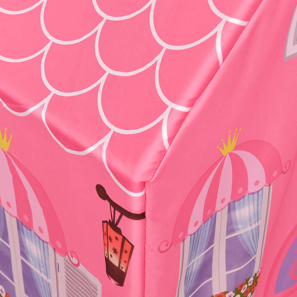 vidaXL Children Play Tent with 250 Balls Pink 69x94x104 cm - 32355
