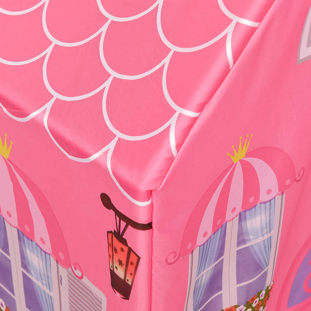 vidaXL Children Play Tent with 250 Balls Pink 69x94x104 cm - 32356