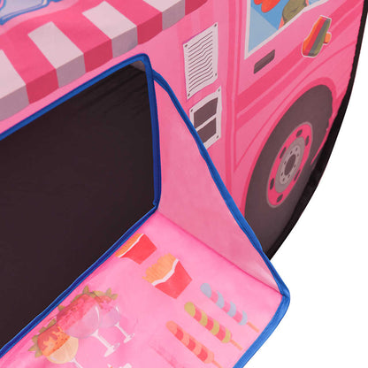 vidaXL Children Play Tent with 250 Balls Pink 70x112x70 cm - 32370