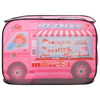 vidaXL Children Play Tent with 250 Balls Pink 70x112x70 cm - 32371
