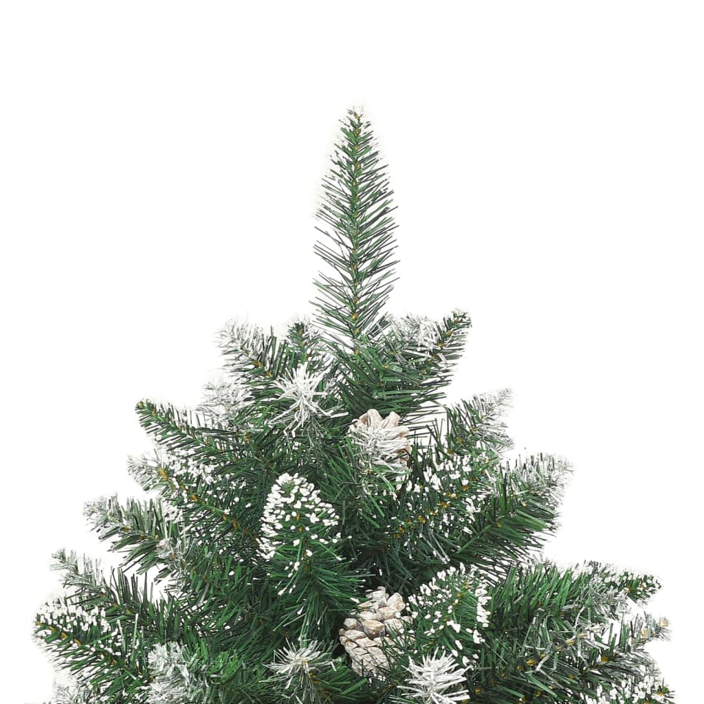 vidaXL Artificial Christmas Tree with Stand 120 cm PVC - Green