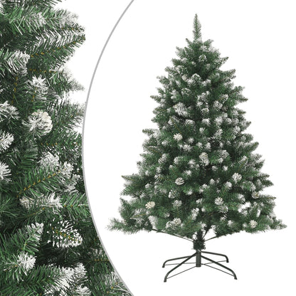 vidaXL Artificial Christmas Tree with Stand 150 cm PVC - Green