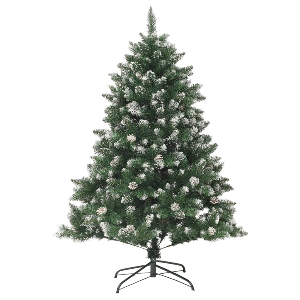 vidaXL Artificial Christmas Tree with Stand 150 cm PVC - Green