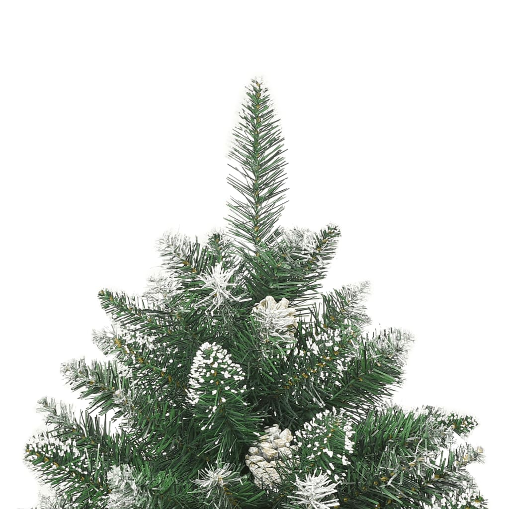 vidaXL Artificial Christmas Tree with Stand 150 cm PVC - Green