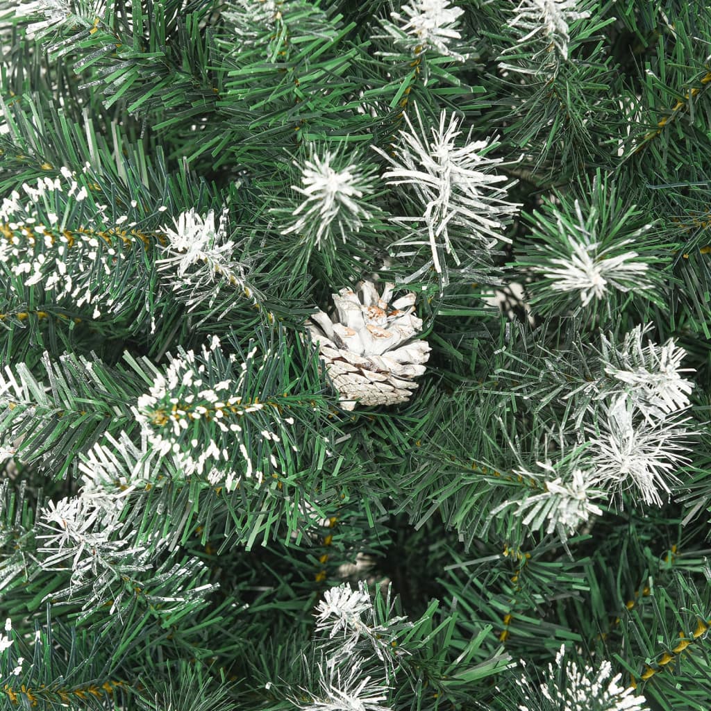 vidaXL Artificial Christmas Tree with Stand 150 cm PVC - Green