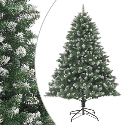 vidaXL Artificial Christmas Tree with Stand 180 cm PVC - Green