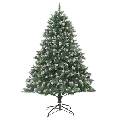 vidaXL Artificial Christmas Tree with Stand 180 cm PVC - Green