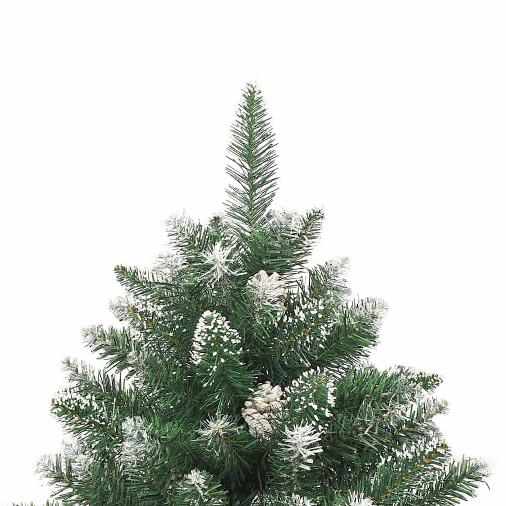 vidaXL Artificial Christmas Tree with Stand 180 cm PVC - Green