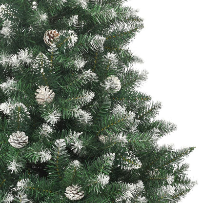 vidaXL Artificial Christmas Tree with Stand 210 cm PVC - Green