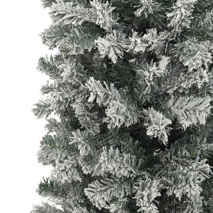 vidaXL Christmas Tree Arch with Flocked Snow 240 cm - White - 240 x 215 cm