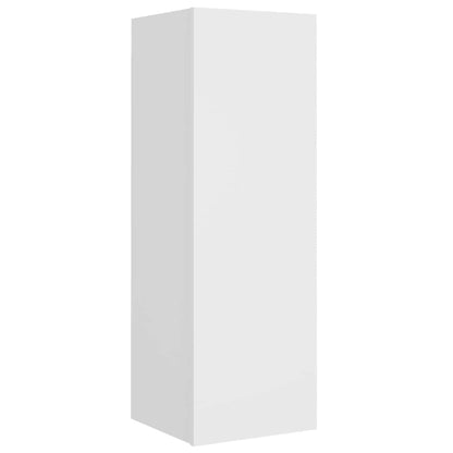 vidaXL 4 Piece TV Cabinet Set White Engineered Wood - 80 x 30 x 30 cm - 67406