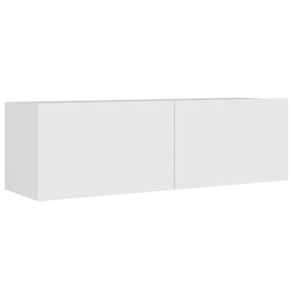 vidaXL 8 Piece TV Cabinet Set White Engineered Wood - 100 x 30 x 30 cm - 67427
