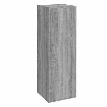 vidaXL 8 Piece TV Cabinet Set Grey Sonoma Engineered Wood - 30.5 x 30 x 90 cm