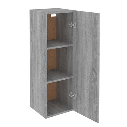 vidaXL 8 Piece TV Cabinet Set Grey Sonoma Engineered Wood - 30.5 x 30 x 90 cm