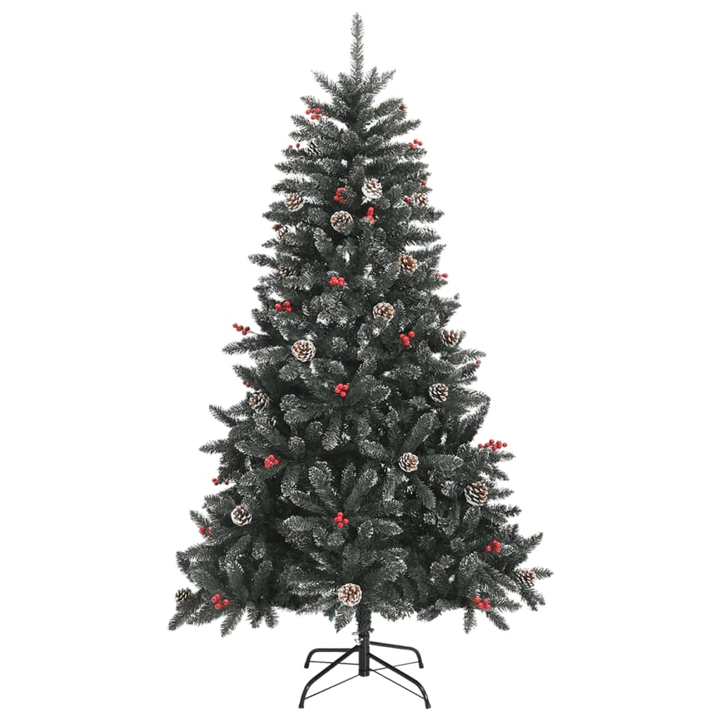 vidaXL Artificial Christmas Tree with Stand Green 150 cm PVC - 54235