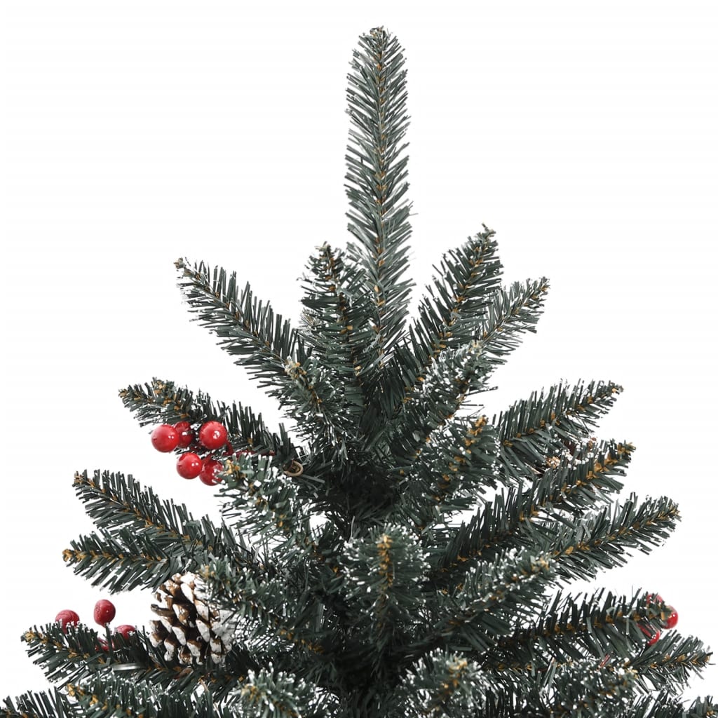 vidaXL Artificial Christmas Tree with Stand Green 180 cm PVC - 54236