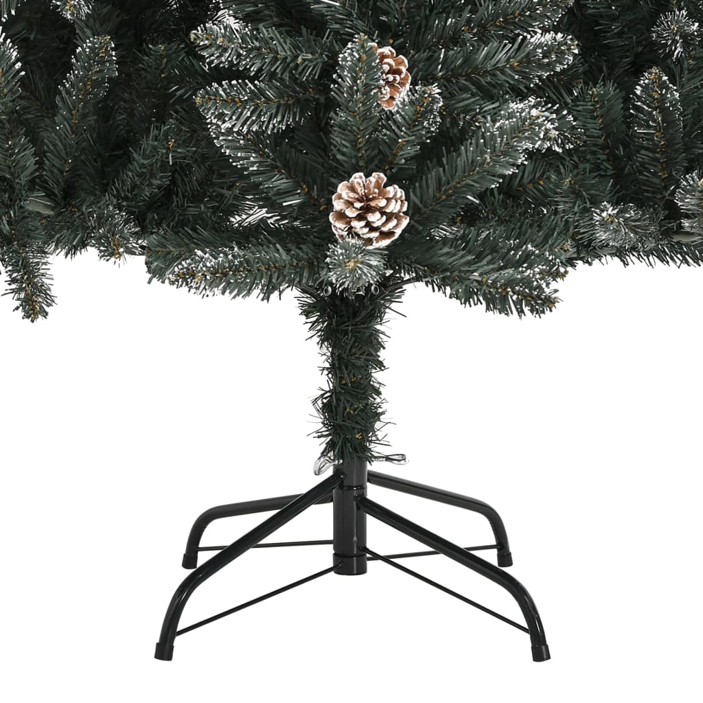 vidaXL Artificial Christmas Tree with Stand Green 180 cm PVC - 54236