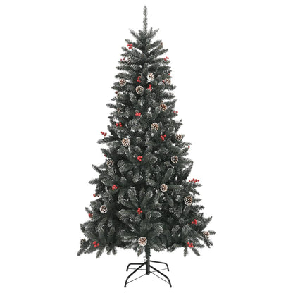 vidaXL Artificial Christmas Tree with Stand Green 210 cm PVC - 54247