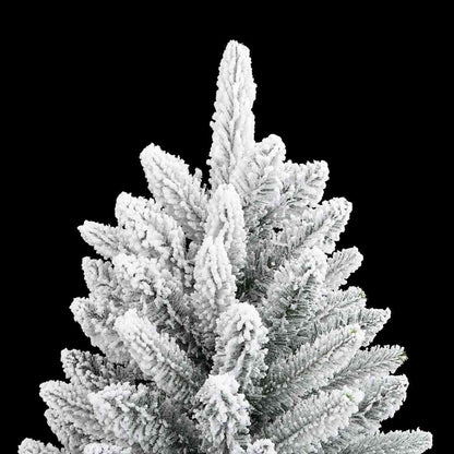 vidaXL Christmas trees Warm White PVC and Plastic and Steel and PE - 120 cm