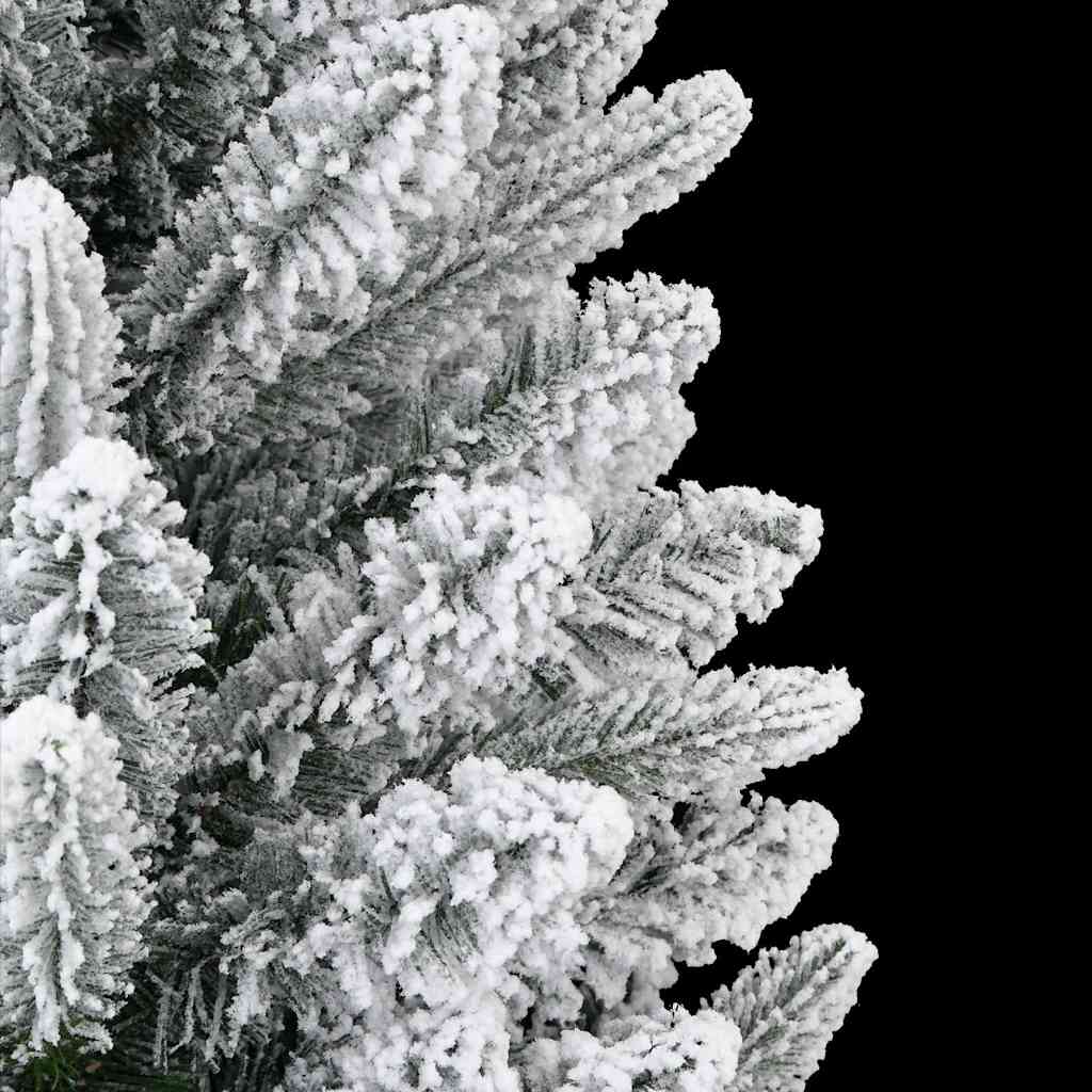 vidaXL Christmas trees Warm White PVC and Plastic and Steel and PE - 120 cm