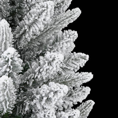 vidaXL Christmas trees Warm White PVC and Plastic and Steel and PE - 210 cm