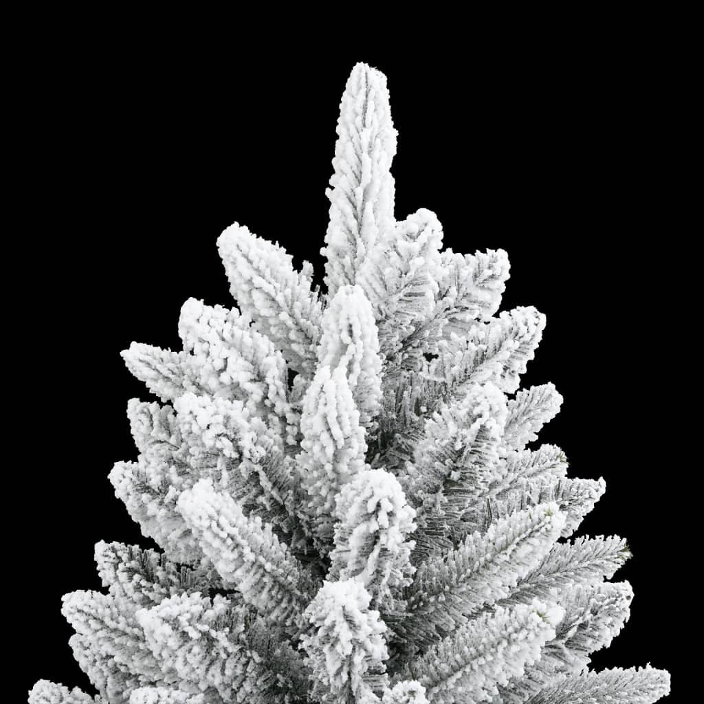 vidaXL Christmas trees Warm White PVC and Plastic and Steel and PE - 240 cm