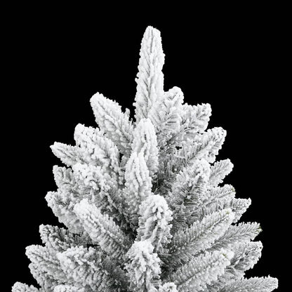 vidaXL Christmas trees Warm White PVC and Plastic and Steel and PE - 240 cm