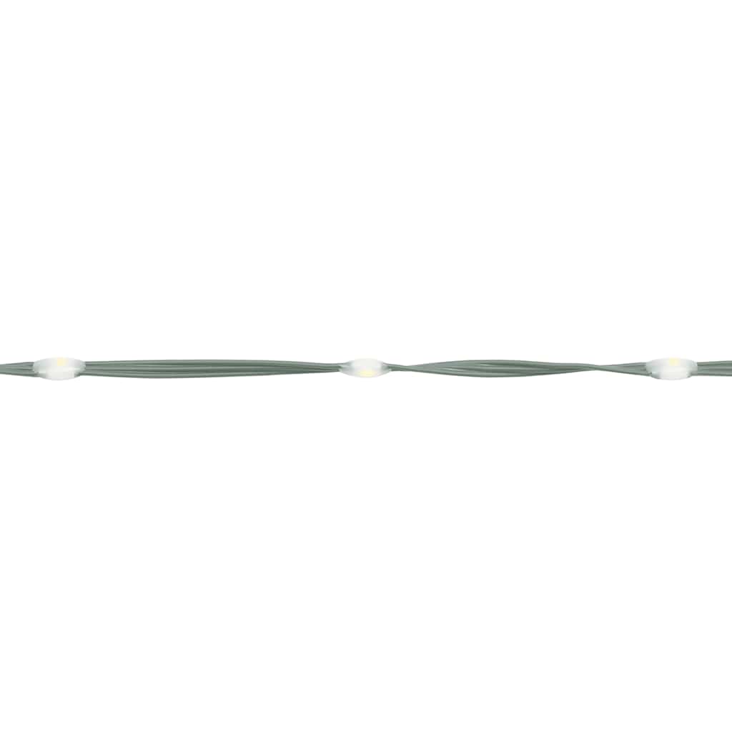 vidaXL Christmas Cone Tree Warm White 1400 LEDs 160x500 cm - 500 x 160 cm