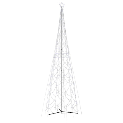 vidaXL Christmas Cone Tree Cold White 3000 LEDs 230x800 cm - 800 x 230 cm