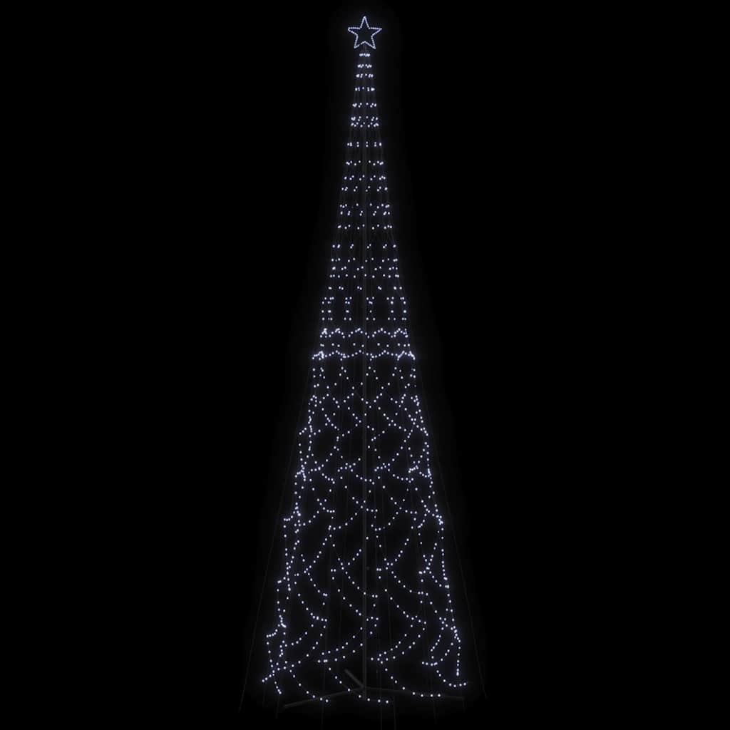 vidaXL Christmas Cone Tree Cold White 3000 LEDs 230x800 cm - 800 x 230 cm