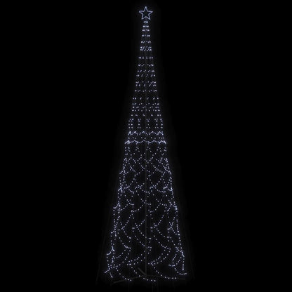 vidaXL Christmas Cone Tree Cold White 3000 LEDs 230x800 cm - 800 x 230 cm