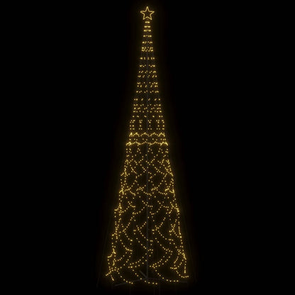 vidaXL Christmas Cone Tree Warm White 3000 LEDs 230x800 cm - 800 x 230 cm